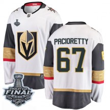 Men's Fanatics Branded Vegas Golden Knights Max Pacioretty Gold White Away 2018 Stanley Cup Final Patch Jersey - Breakaway
