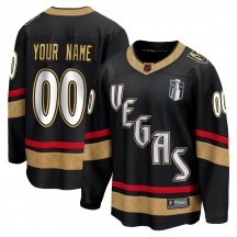 Men's Fanatics Branded Vegas Golden Knights Custom Gold Custom Black Special Edition 2.0 2023 Stanley Cup Final Jersey - Breakaw