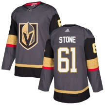 Men's Adidas Vegas Golden Knights Mark Stone Gold Gray Home Jersey - Authentic