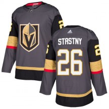 Youth Adidas Vegas Golden Knights Paul Stastny Gold Gray Home Jersey - Authentic