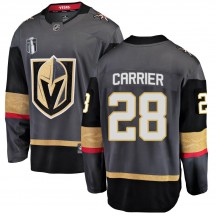 Youth Fanatics Branded Vegas Golden Knights William Carrier Gold Black Home 2023 Stanley Cup Final Jersey - Breakaway