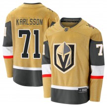 Youth Fanatics Branded Vegas Golden Knights William Karlsson Gold Breakaway 2020/21 Alternate Jersey - Premier