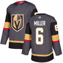 Men's Adidas Vegas Golden Knights Colin Miller Gold Gray Jersey - Authentic