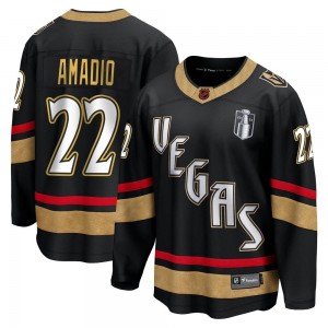 Men's Fanatics Branded Vegas Golden Knights Michael Amadio Gold Black Special Edition 2.0 2023 Stanley Cup Final Jersey - Breaka