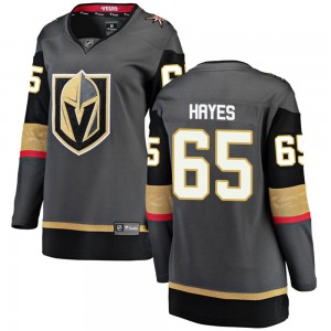 Women's Fanatics Branded Vegas Golden Knights Zachary Hayes Gold Black Home Jersey - Breakaway