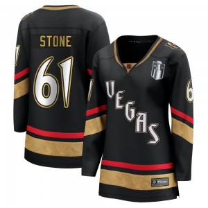 Women's Fanatics Branded Vegas Golden Knights Mark Stone Gold Black Special Edition 2.0 2023 Stanley Cup Final Jersey - Breakawa