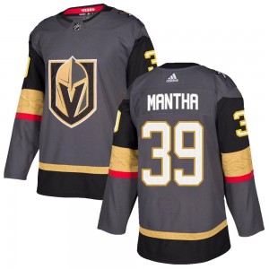 Men's Adidas Vegas Golden Knights Anthony Mantha Gold Gray Home Jersey - Authentic