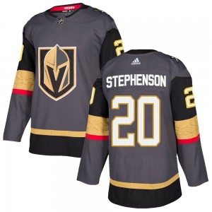 Men's Adidas Vegas Golden Knights Chandler Stephenson Gold Gray Home Jersey - Authentic