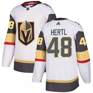 Youth Adidas Vegas Golden Knights Tomas Hertl Gold White Away Jersey - Authentic