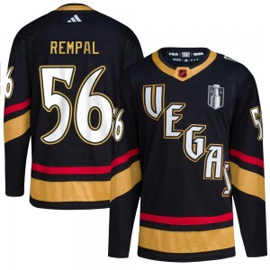 Youth Adidas Vegas Golden Knights Sheldon Rempal Gold Black Reverse Retro 2.0 2023 Stanley Cup Final Jersey - Authentic