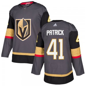Youth Adidas Vegas Golden Knights Nolan Patrick Gold Gray Home Jersey - Authentic