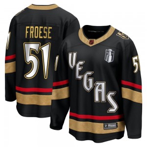 Youth Fanatics Branded Vegas Golden Knights Byron Froese Gold Black Special Edition 2.0 2023 Stanley Cup Final Jersey - Breakawa