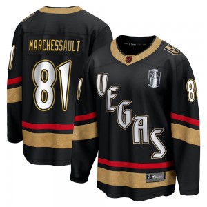 Youth Fanatics Branded Vegas Golden Knights Jonathan Marchessault Gold Black Special Edition 2.0 2023 Stanley Cup Final Jersey -