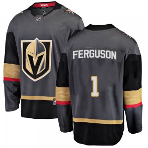 Men's Fanatics Branded Vegas Golden Knights Dylan Ferguson Gold Black Home Jersey - Breakaway