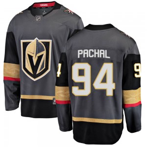 Men's Fanatics Branded Vegas Golden Knights Brayden Pachal Gold Black Home Jersey - Breakaway