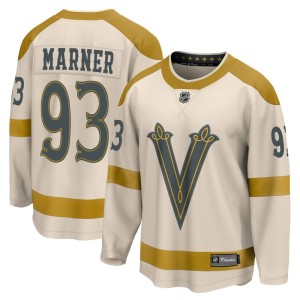 Youth Fanatics Branded Vegas Golden Knights Mitch Marner Gold Cream 2024 Winter Classic Jersey - Breakaway