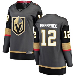 Women's Fanatics Branded Vegas Golden Knights Jakub Brabenec Gold Black Home Jersey - Breakaway