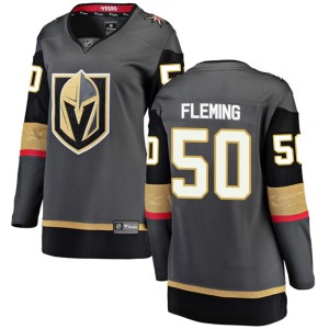 Women's Fanatics Branded Vegas Golden Knights Joe Fleming Gold Black Home Jersey - Breakaway