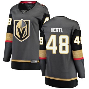 Women's Fanatics Branded Vegas Golden Knights Tomas Hertl Gold Black Home Jersey - Breakaway