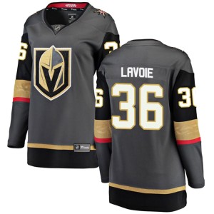 Women's Fanatics Branded Vegas Golden Knights Raphael Lavoie Gold Black Home Jersey - Breakaway