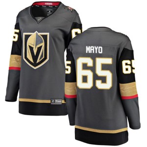 Women's Fanatics Branded Vegas Golden Knights Dysin Mayo Gold Black Home Jersey - Breakaway