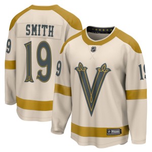 Men's Fanatics Branded Vegas Golden Knights Reilly Smith Gold Cream 2024 Winter Classic Jersey - Breakaway