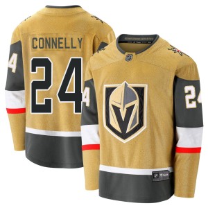 Men's Fanatics Branded Vegas Golden Knights Trevor Connelly Gold Breakaway 2020/21 Alternate Jersey - Premier