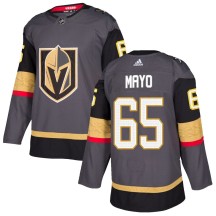 Men's Adidas Vegas Golden Knights Dysin Mayo Gold Gray Home Jersey - Authentic