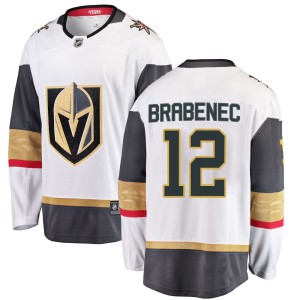 Youth Fanatics Branded Vegas Golden Knights Jakub Brabenec Gold White Away Jersey - Breakaway