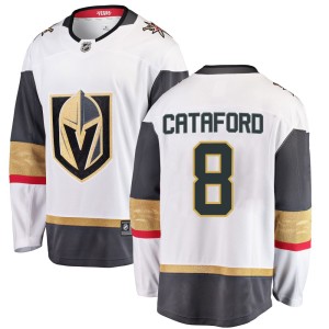Men's Fanatics Branded Vegas Golden Knights Mathieu Cataford Gold White Away Jersey - Breakaway