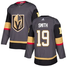 Youth Adidas Vegas Golden Knights Reilly Smith Gold Gray Home Jersey - Authentic