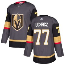 Youth Adidas Vegas Golden Knights Kai Uchacz Gold Gray Home Jersey - Authentic