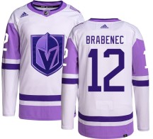 Youth Adidas Vegas Golden Knights Jakub Brabenec Gold Hockey Fights Cancer Jersey - Authentic