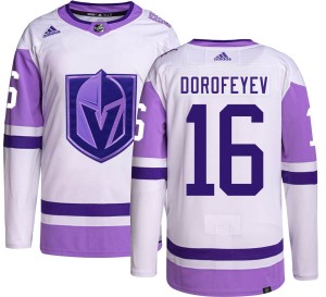 Youth Adidas Vegas Golden Knights Pavel Dorofeyev Gold Hockey Fights Cancer Jersey - Authentic