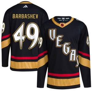 Men's Adidas Vegas Golden Knights Ivan Barbashev Gold Black Reverse Retro 2.0 Jersey - Authentic