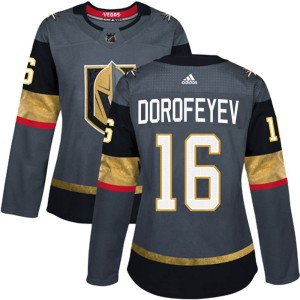 Women's Adidas Vegas Golden Knights Pavel Dorofeyev Gold Gray Home Jersey - Authentic