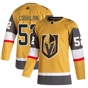 Men's Adidas Vegas Golden Knights Dylan Coghlan Gold 2020/21 Alternate Jersey - Authentic