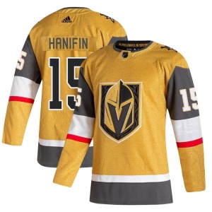 Men's Adidas Vegas Golden Knights Noah Hanifin Gold 2020/21 Alternate Jersey - Authentic