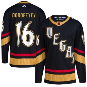 Youth Adidas Vegas Golden Knights Pavel Dorofeyev Gold Black Reverse Retro 2.0 Jersey - Authentic