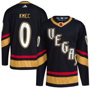 Youth Adidas Vegas Golden Knights Viliam Kmec Gold Black Reverse Retro 2.0 Jersey - Authentic