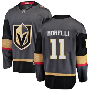 Men's Fanatics Branded Vegas Golden Knights Mason Morelli Gold Black Home Jersey - Breakaway