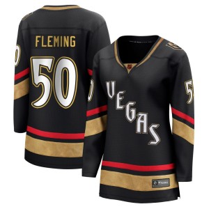 Women's Fanatics Branded Vegas Golden Knights Joe Fleming Gold Black Special Edition 2.0 Jersey - Breakaway