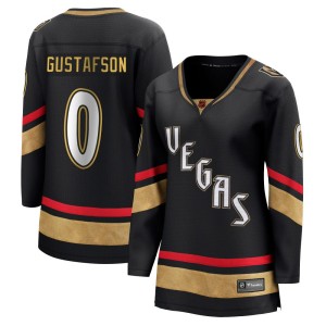 Women's Fanatics Branded Vegas Golden Knights Jordan Gustafson Gold Black Special Edition 2.0 Jersey - Breakaway