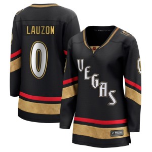 Women's Fanatics Branded Vegas Golden Knights Jeremy Lauzon Gold Black Special Edition 2.0 Jersey - Breakaway