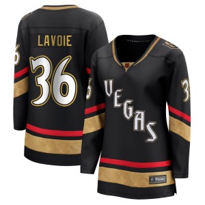 Women's Fanatics Branded Vegas Golden Knights Raphael Lavoie Gold Black Special Edition 2.0 Jersey - Breakaway