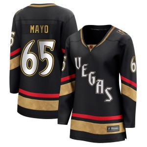 Women's Fanatics Branded Vegas Golden Knights Dysin Mayo Gold Black Special Edition 2.0 Jersey - Breakaway