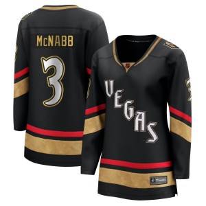 Women's Fanatics Branded Vegas Golden Knights Brayden McNabb Gold Black Special Edition 2.0 Jersey - Breakaway