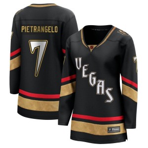 Women's Fanatics Branded Vegas Golden Knights Alex Pietrangelo Gold Black Special Edition 2.0 Jersey - Breakaway