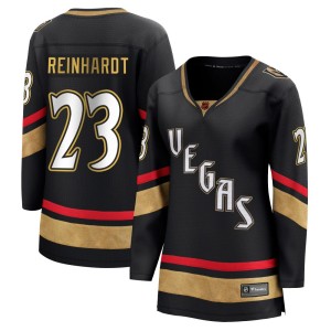 Women's Fanatics Branded Vegas Golden Knights Cole Reinhardt Gold Black Special Edition 2.0 Jersey - Breakaway
