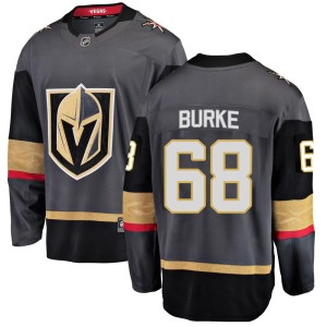 Youth Fanatics Branded Vegas Golden Knights Callahan Burke Gold Black Home Jersey - Breakaway